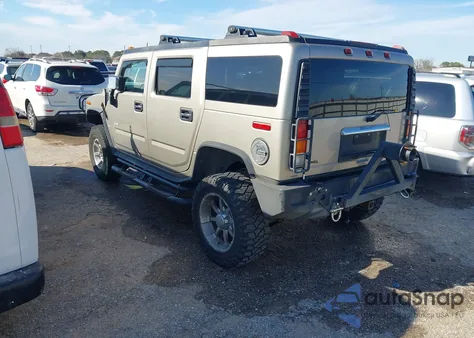 2003 Hummer H2 из США, поврежденный, VIN 5GRGN23U43H123962